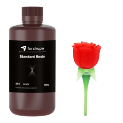 Resina Vermelha Translúcida Forshape Premium - 1Kg