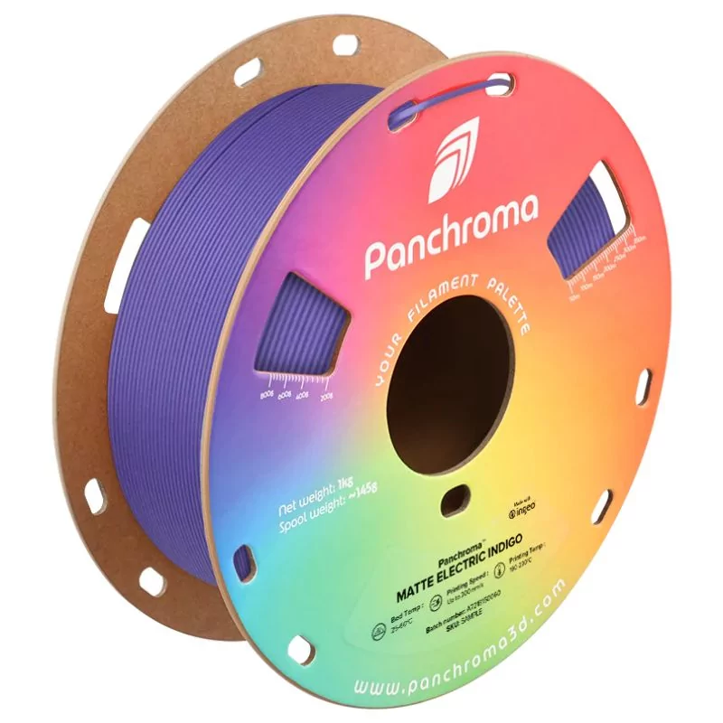 Panchroma™ PLA Matte Electric Indigo - 1.75mm - 1kg Panchroma™ PLA Matte Electric Indigo - 1.75mm - 1kg