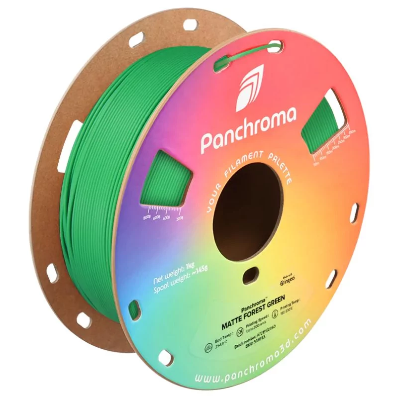 Panchroma™ PLA Matte Forest Green - 1.75mm - 1kg Panchroma™ PLA Matte Forest Green - 1.75mm - 1kg