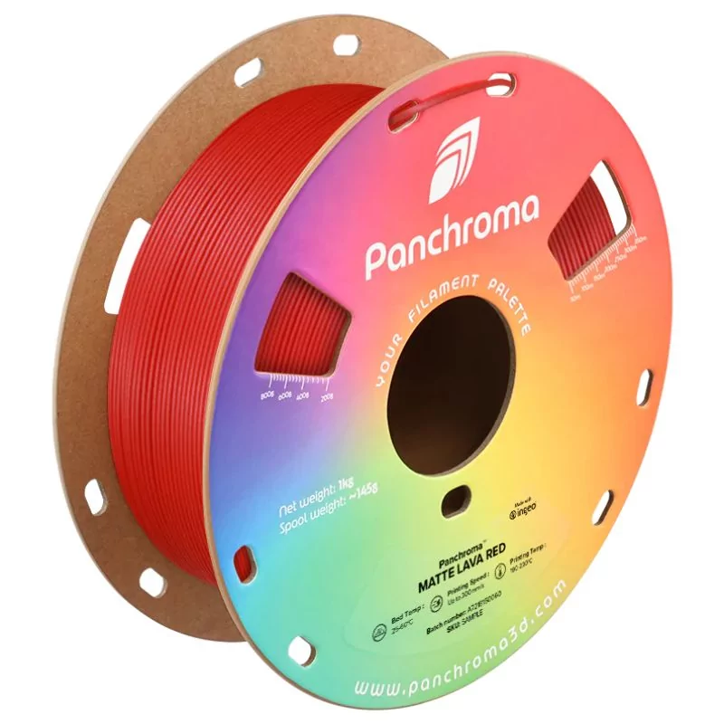 Panchroma™ PLA Matte Lava Red - 1.75mm - 1kg Panchroma™ PLA Matte Lava Red - 1.75mm - 1kg