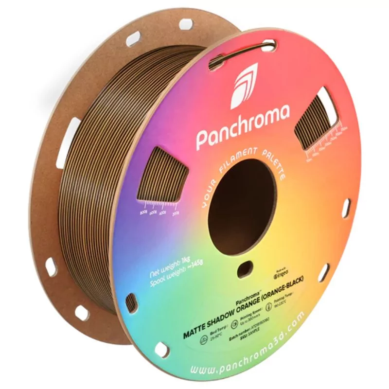 Panchroma™ PLA Dual Matte Shadow Orange (Orange-Black) - 1.75mm - 1kg Panchroma™ PLA Dual Matte Shadow Orange (Orange-Black) - 1.75mm - 1kg