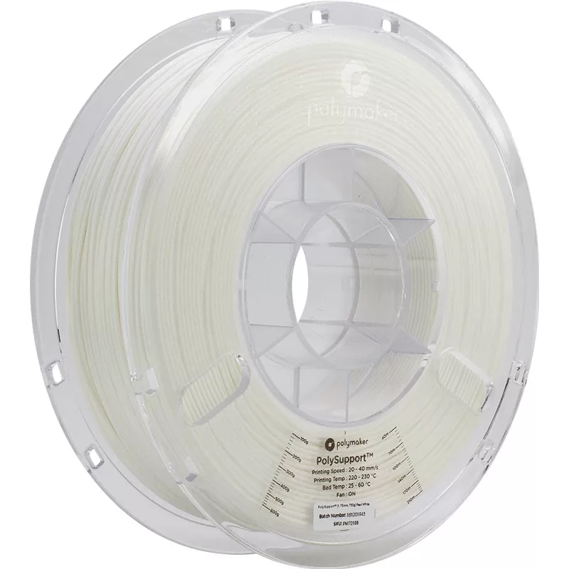 PolySupport Blanc perle - 1.75mm - 750 g PolySupport Blanc perle - 1.75mm - 750 g