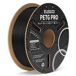 Elegoo PETG Pro Preto - 1.75mm - 1kg