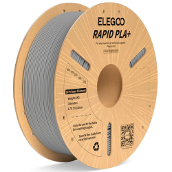 Elegoo Rapid PLA+ Cinza - 1.75mm - 1kg