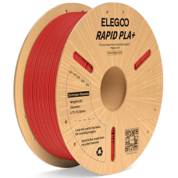 Elegoo Rapid PLA+ Vermelho - 1.75mm - 1kg