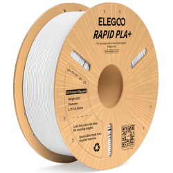 Elegoo Rapid PLA+ Branco - 1.75mm - 1kg