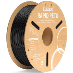 Elegoo Rapid PETG Preto - 1.75mm - 1kg