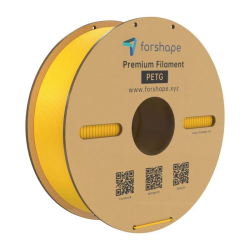 PETG Amarelo Forshape Premium – 1.75mm – 1Kg