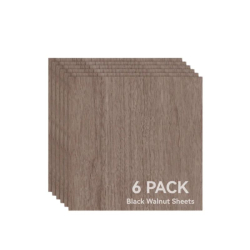 Contraplacado de nogueira preta 3mm x6 Bambu Lab