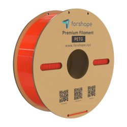 PETG Vermelho Forshape Premium - 1,75mm - 1kg