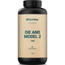 Resina SprintRay Die and Model Bege (Tan) 2 - 1 kg