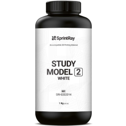 Resina SprintRay Modelo de Estudo Branco 2 - 1 kg
