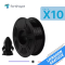 Pack x10 ecoPETG Preto Forshape - 1,75 mm - 10 kg