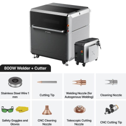 xTool MetalFab 800W Soldagem a laser e corte CNC