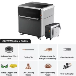 xTool MetalFab 800W Soldagem a laser e corte CNC