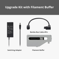Upgrade kit AMS 2 Pro com buffer, Séries X1, P1