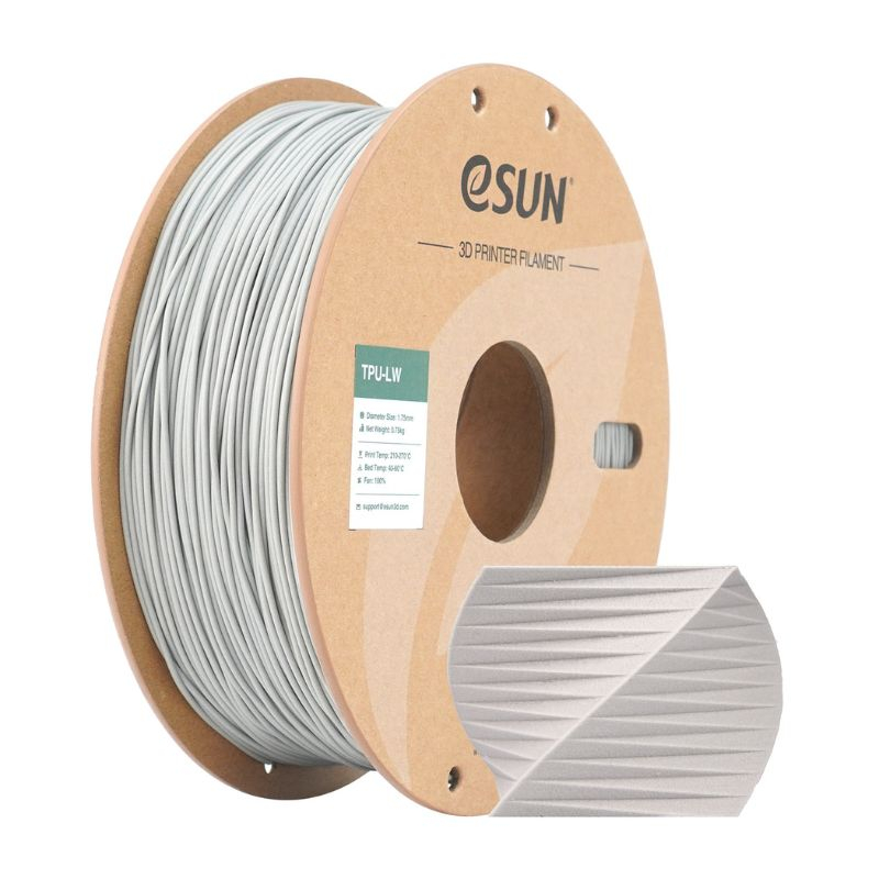 eSun TPU-LW Cinza - 1.75mm - 750g