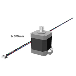 Motor do extrusor (feeder) Ultimaker 2+ Connect, S3, S5, S7