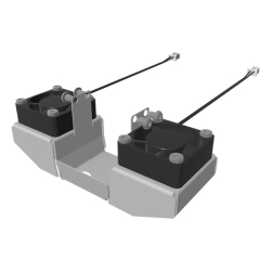 Conjunto suporte de ventilador, Ultimaker 2, 2+ Connect