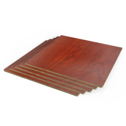 Compensado de Pau-Rosa (Rosewood) 30x30x0,5cm (x6), Creality