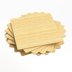 Placa de Bambu Natural 20x20x0,3cm (x10), Creality