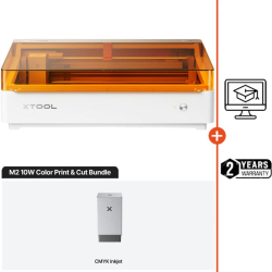 xTool M2 10W Color Print & Cut Bundle