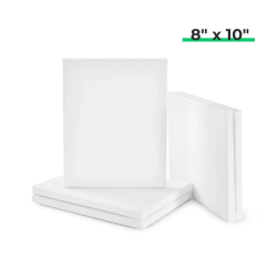 Telas brancas esticadas 20 x 25 cm x5 xTool
