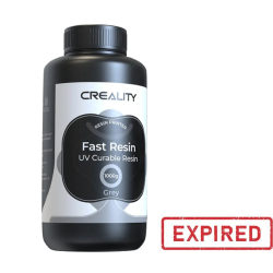 Resina Fast (alta velocidade) Cinzenta Creality - 1 kg - Expirada