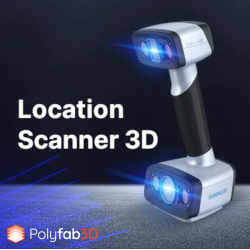 Scanner 3D de localização