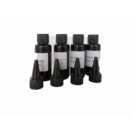 Kit de corantes 4 (Ciano, Magenta, Amarelo, Preto) Forshape 4x20 ml