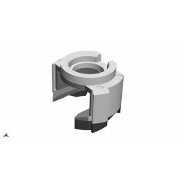 Anel intermediário de montagem para Printcore Ultimaker 3, Série S