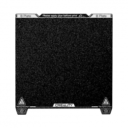 Placa de impressão PEI texturizada para Creality K1 (235 x 235mm)