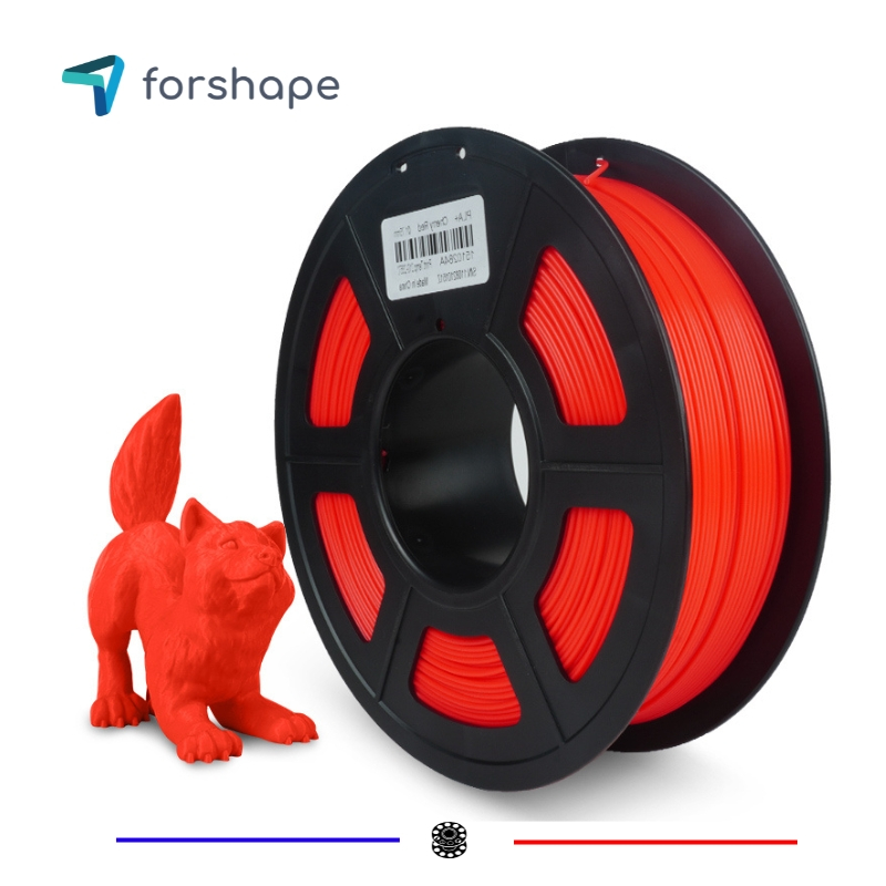 ecoPETG Cherry Red Forshape - 1.75mm - 1 kg ecoPETG Cherry Red Forshape - 1.75mm - 1 kg
