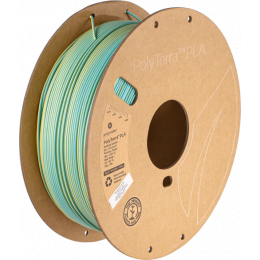 PolyTerra PLA Dual Verde-azulado Amarelo (Chameleon) - 1,75mm - 1 kg