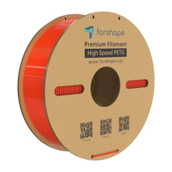 PETG HF (High-Speed) Vermelho Forshape - 1.75 mm - 1 kg