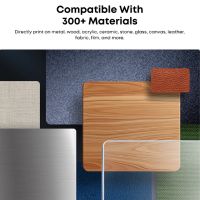 eufyMake E1 Deluxe bundle impressão UV multimaterial madeira metal vidro