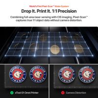 Posicionamento Pixel Scan xTool O1 Omni Printer Dual UV Versatile Bundle