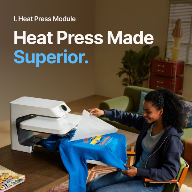 Prensa térmica xTool WonderPress 3D Form Bundle