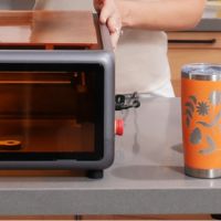 Creality Falcon A1 10W botão de emergência