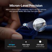 xTool F2 Ultra UV - Pack Deluxe precisão