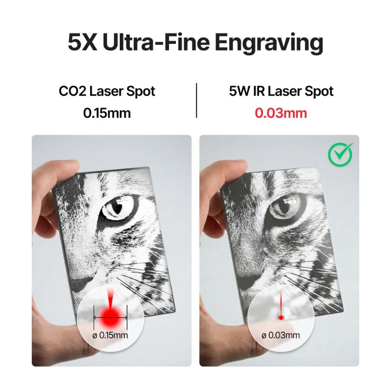 Módulo laser infravermelho 5W xTool P3