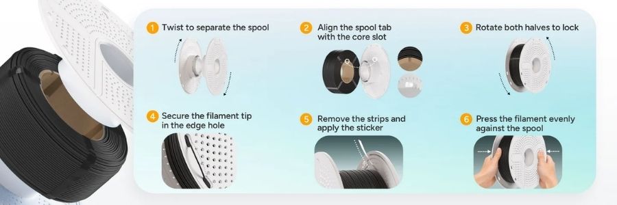 Panchroma refill: instalação