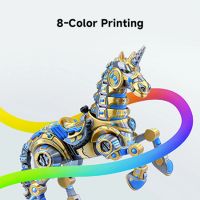 Impressão multicolor Anycubic Kobra 4 ACE 2 Pro
