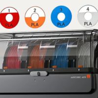 Gestão inteligente de filamento Anycubic Kobra 4 Combo ACE 2 Pro