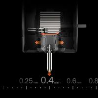 Anycubic Kobra X hotend de troca rápida