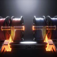 Anycubic Kobra X suporte para 4 bobinas