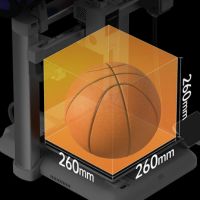 Anycubic Kobra X volume de construção
