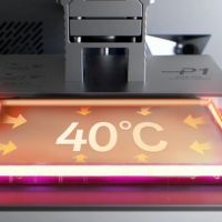 Anycubic Photon P1 gestão térmica resina