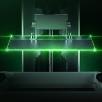 Plataforma nivelada de fábrica da impressora de resina Creality HALOT-X1 Neo