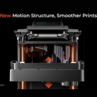 Creality Halot-X1 estrutura de movimento